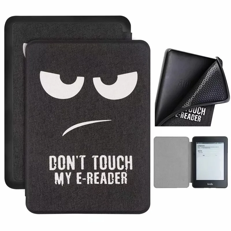Новый чехол из искусственной кожи для Amazon Kindle Paperwhite 4 2018 E-reader 10-го поколения