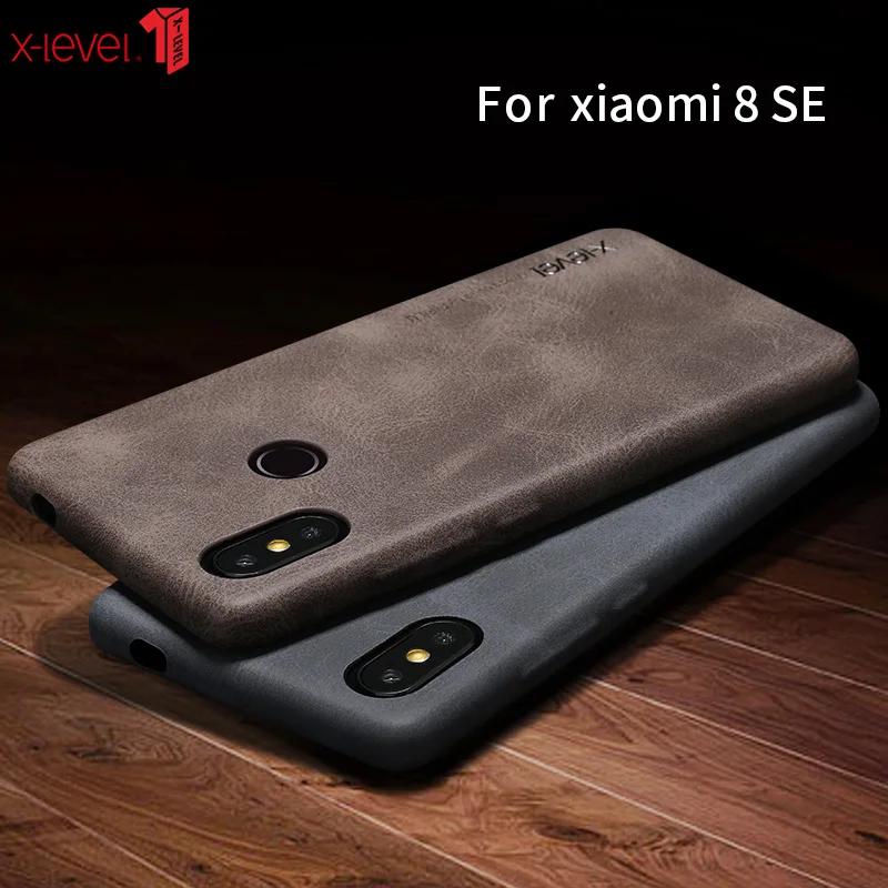 X-Level для Xiaomi Mi 8 оригинальный винтажный Чехол роскошный Ультратонкий чехол из