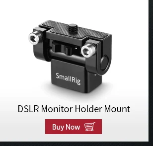 SmallRig монитор Защита от солнца для Atomos Ninja V " 4 K HDMI запись монитор клетка экран солнцезащитный капот-2269