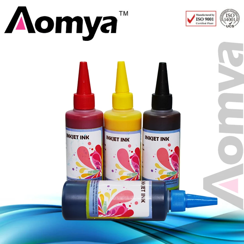 Оптовая продажа 4 цвета специальные текстильные чернила Aomya для принтеров Epson