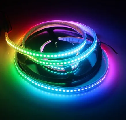 Светодиодная RGB лента WS2812B белая печатная плата 144 футов 1 м 5050
