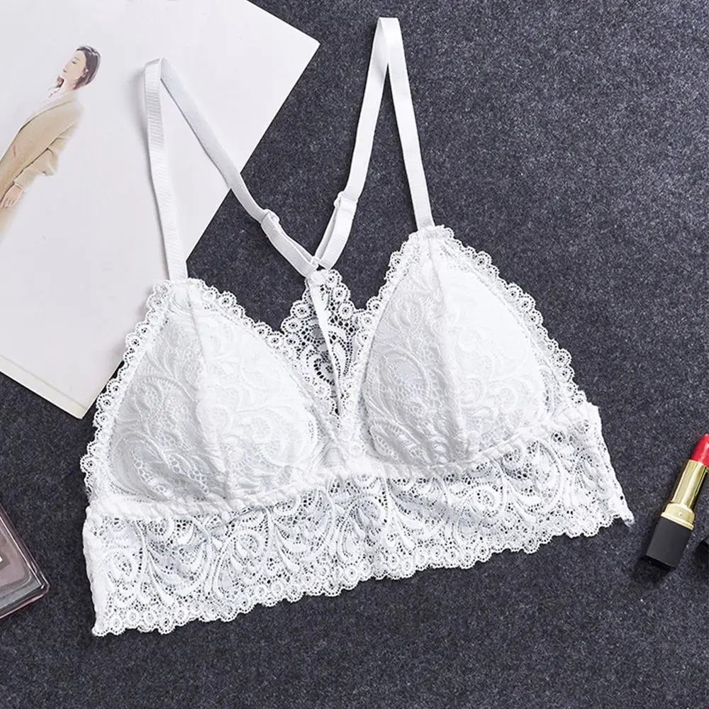 Бюстгальтер женский кружевной с чашками пуш ап и открытой спиной|Бюстгальтеры| |