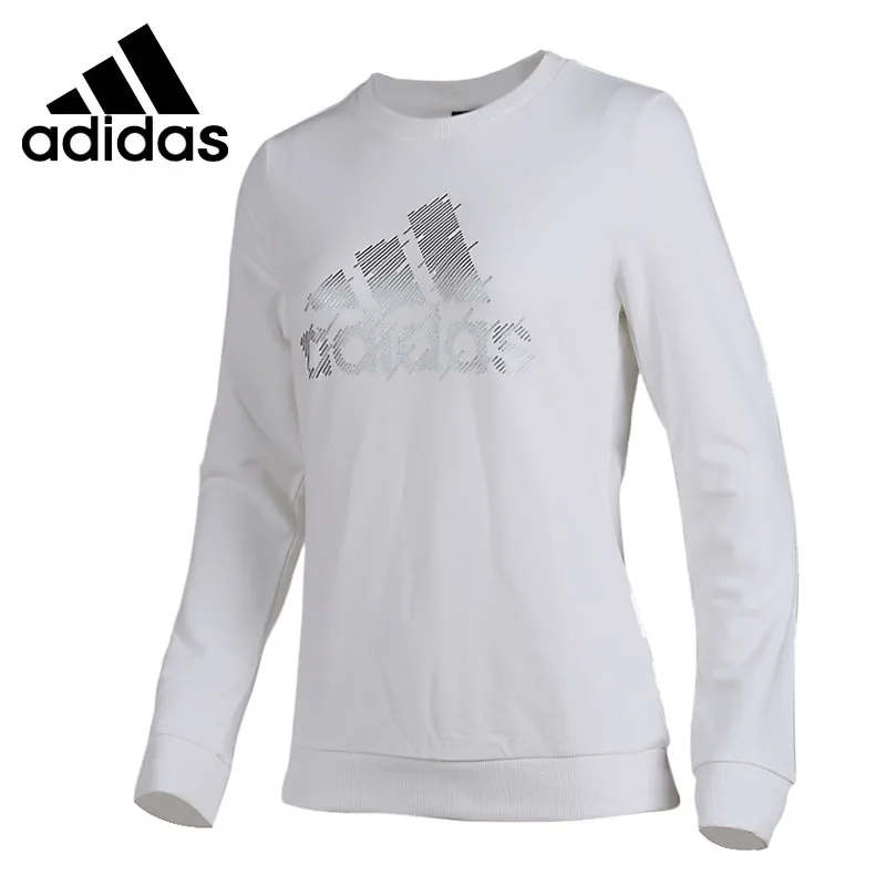 Оригинальное новое поступление 2018 Женский пуловер Adidas CREW BIG BOS трикотажная