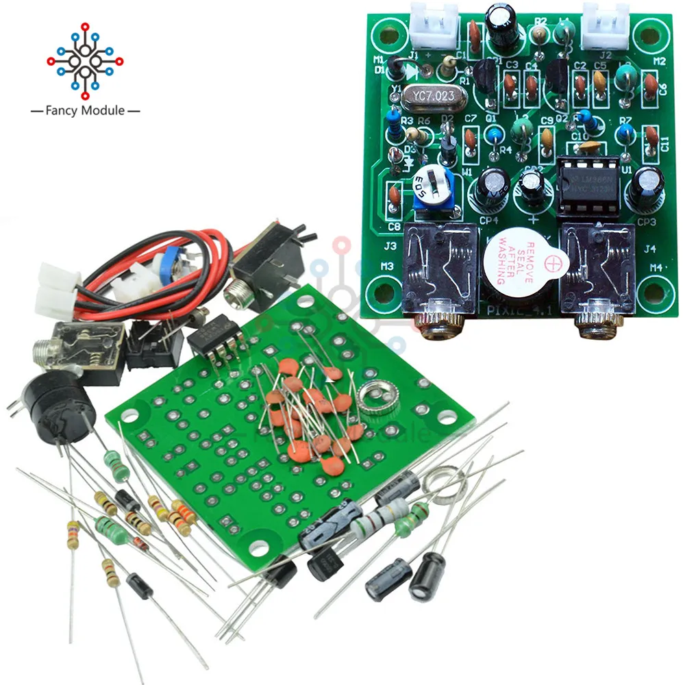 12V power HAM Радио 40M CW коротковолновый QRP Pixie передатчик приемник модуль 7,023 MHz-7,026 MHz для DIY