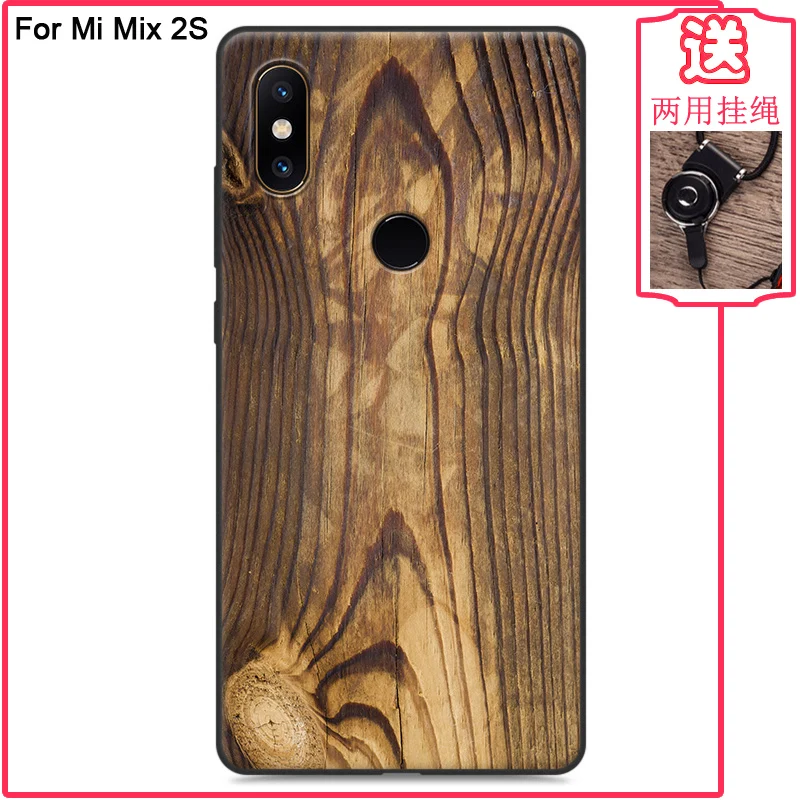 Чехол для телефона Xiaomi mi mix2 S винтажный мультяшный силиконовый мягкий чехол mix 2