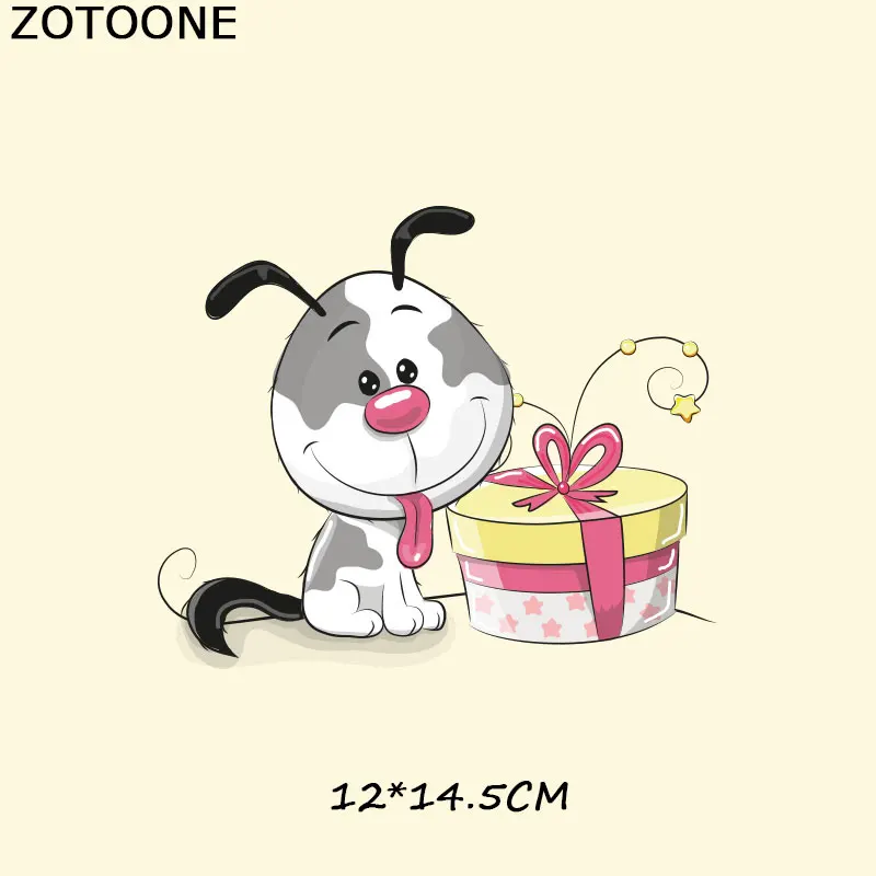 ZOTOONE милые животные патчи для одежды с нашитым на груди милым снеговичком: патч