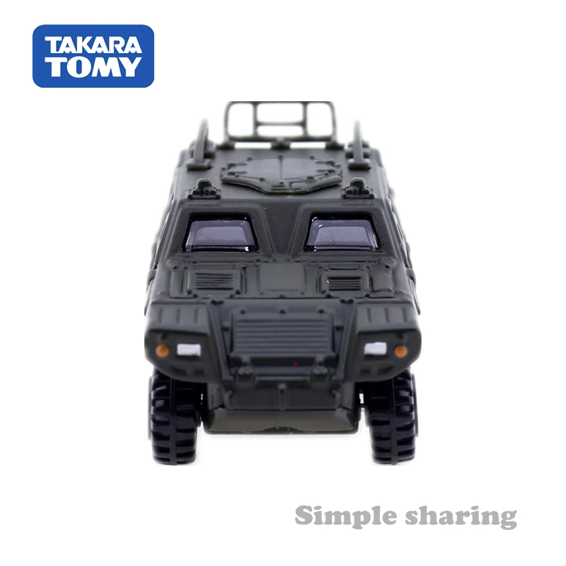 Takara Tomy TOMICA No.114 JSDF светильник лый Броневой автомобиль модель комплект 1:66