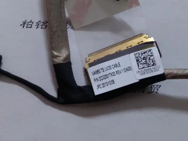 Новый ЖК-кабель VAW50 для DELL Latitude E5540 сенсорный экран 01R0MR 1R0MR DC02001TK00 светодиодный