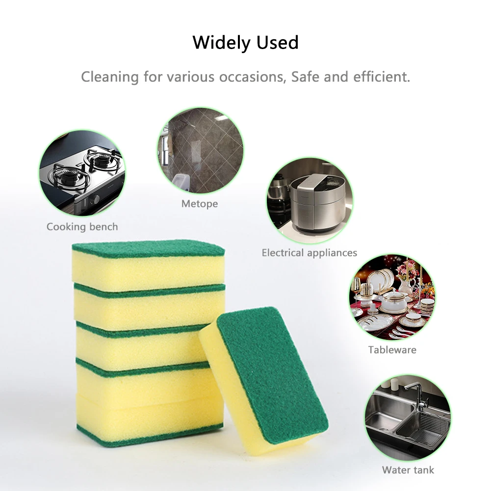 

40pcs Multifunctional Kitchen Sponge For Washing Dishes Cleaning Sponge Dishwashing Cleaner For Kitchen Cleaning Sponges Cleaner