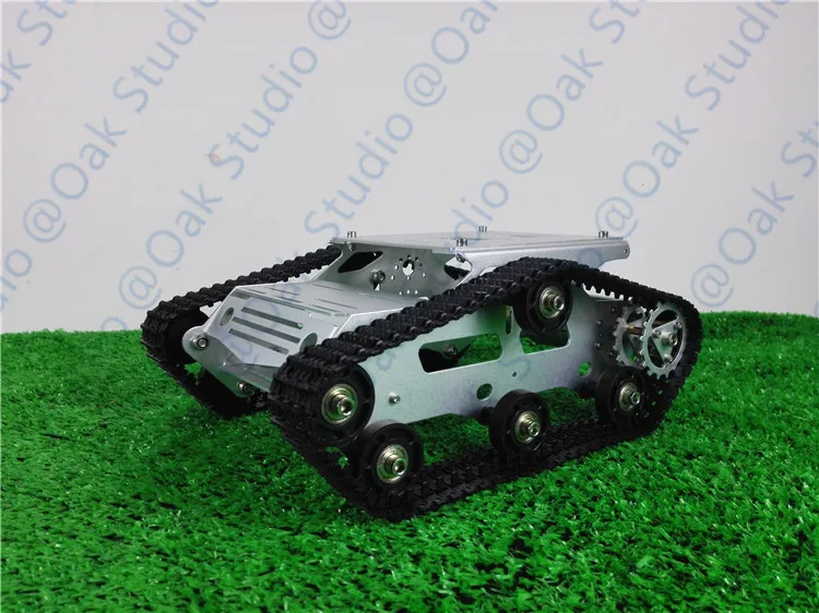 TR300 P шасси автомобиля танка сплав рама пластиковое колесо для Робот образования