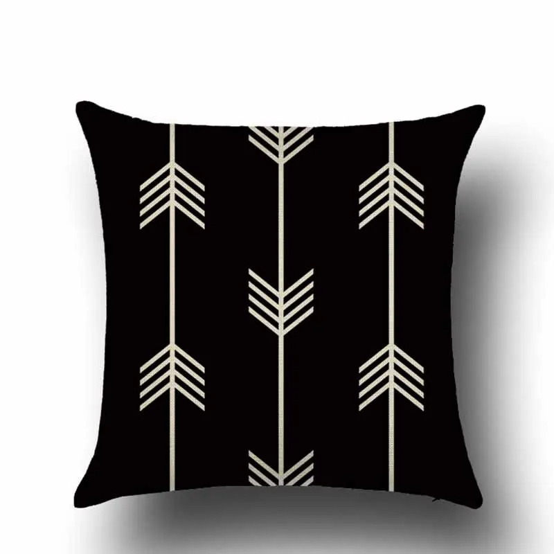 Чехол для подушки в скандинавском стиле с геометрическим рисунком наволочка из