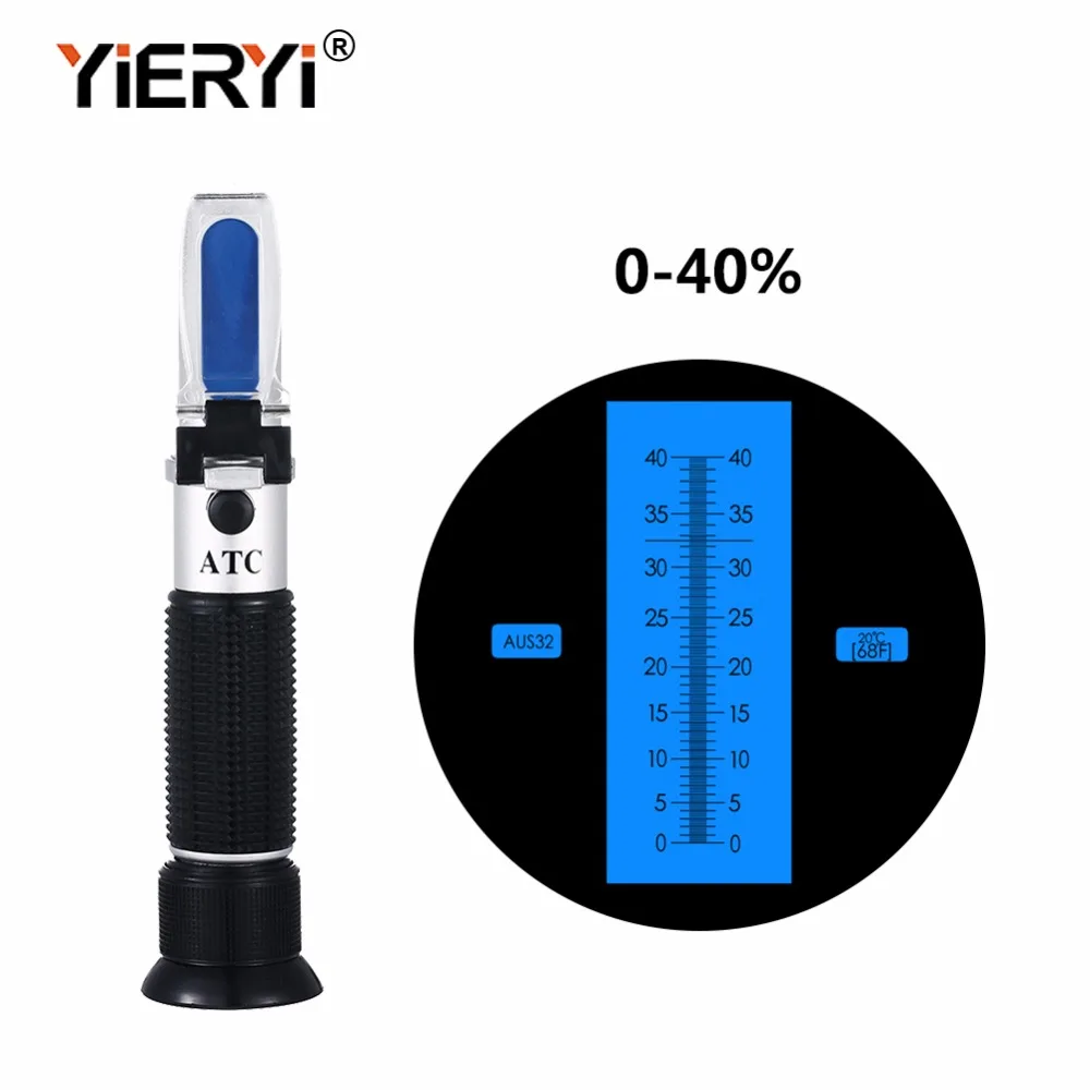 Yieryi 0 40% AdBlue дизельная выхлопная жидкость (DEF) рефрактометр для концентрации