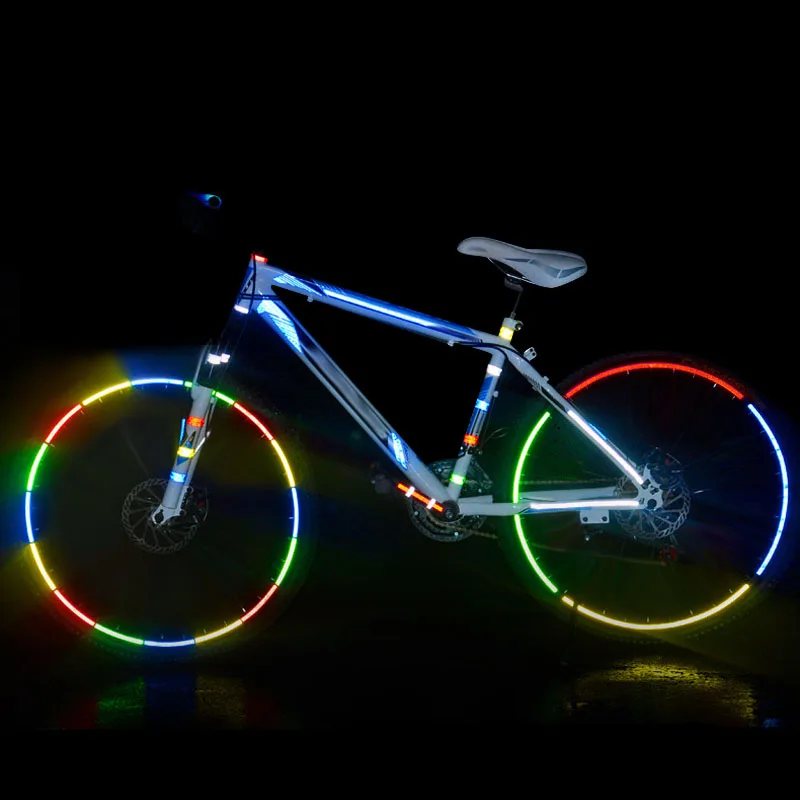 Светоотражающие наклейки для велосипедов MTB велосипед мотоцикл флуоресцентная