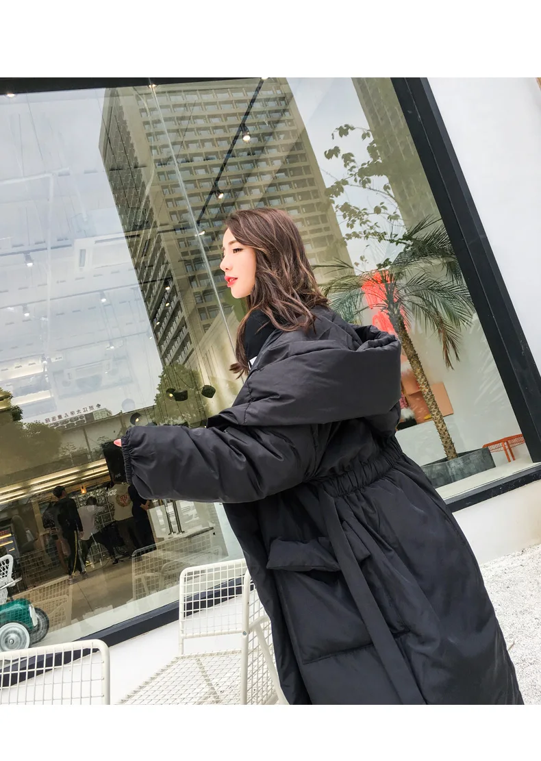 Winter Special Amazing style loose long down women jacket solid color and plus size parkas warm outwear new listing young lady