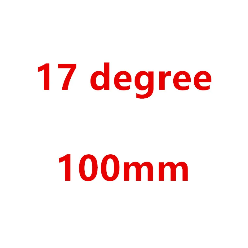 17degree 100mm Полный superlogic углеродное волокно горный велосипед дорожный велосипед аксессуары MTB Стволовые 17 градусов 3 к отделка 70-130 мм велосипедные части - Цвет: 17degree 100mm