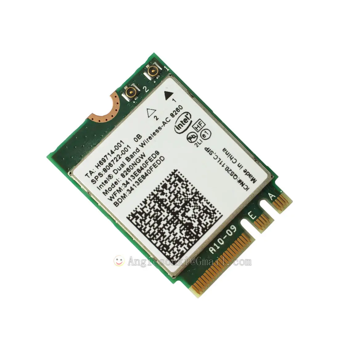 Двухдиапазонная WLAN карта 806722 001 AC 8260 8260NGW 867 Мбит/с NGFF Wi Fi + модуль bluetooth 4 2 для Hp ZBook 15u