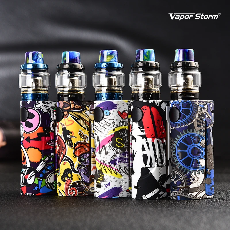 100% оригинальный набор пара Storm ECO Hawk 90W Box Mod с Tank электронная сигарета Kit|Системы