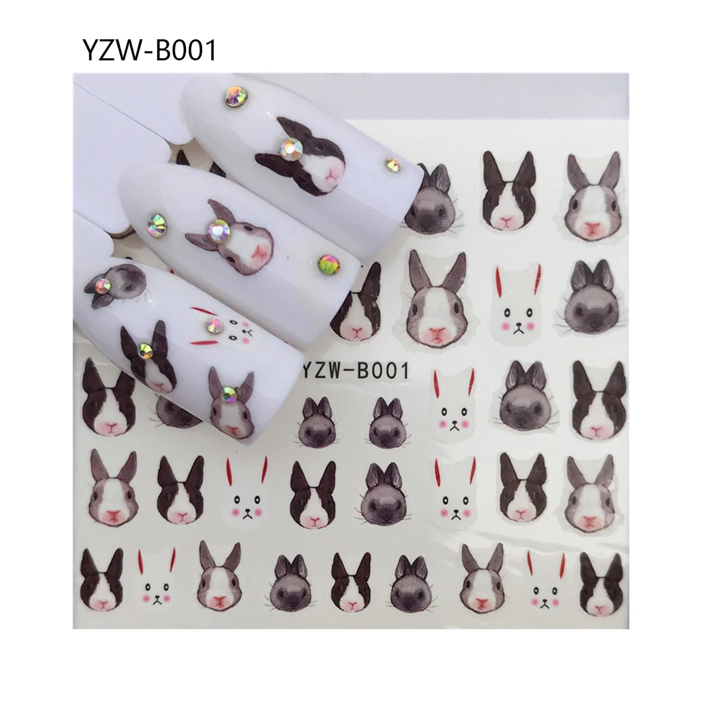 Водные переводные наклейки 1 шт. для ногтей специальные смешанные инструменты