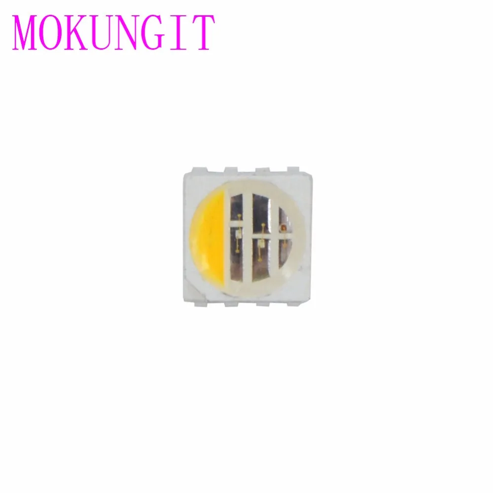 50 ~ 1000 шт 5050 SMD LED шарик RGBCW/RGBWW для светодиодной полосы света Epistar чип 4 вида цветов (R