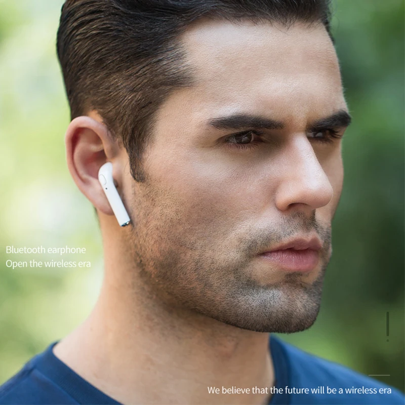 Беспроводные Мини наушники Bluetooth гарнитура телефон Универсальный Бег спортивные