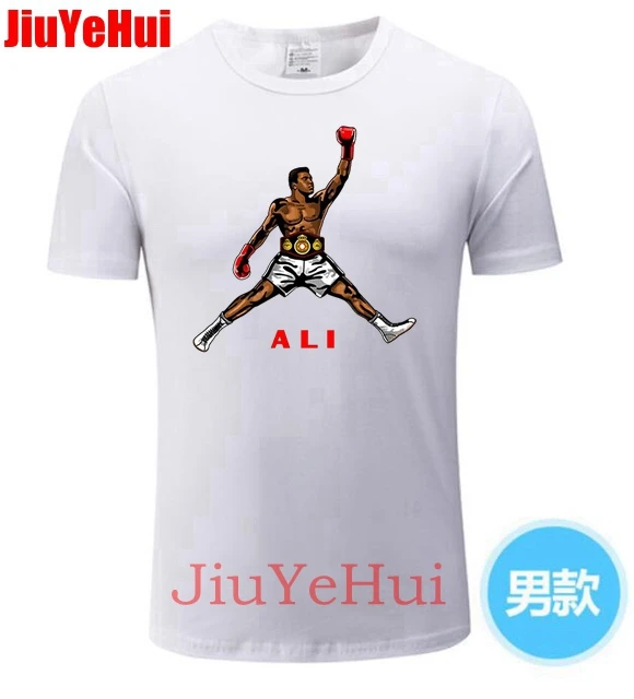 Air Muhammad Ali UFC мужские футболки мужская футболка с Али Мухамедом крутой человек хип