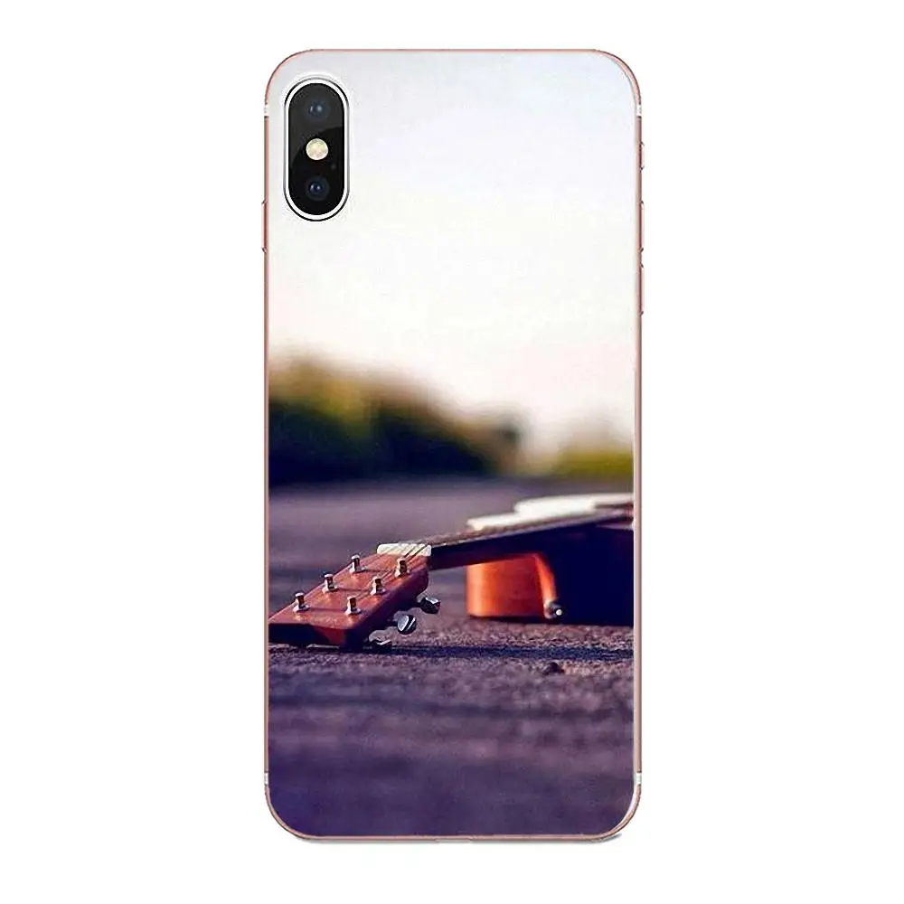 Фото мягкий чехол для телефона Xiaomi Redmi Note 2 3 3S 4 4A 4X 5 5A 6 6A Pro Plus бас гитара струны