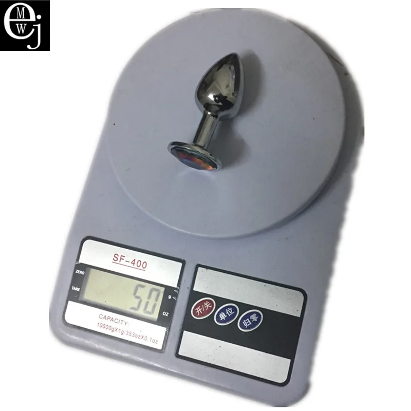 EJMW секс маленькие размеры Металлические анальные игрушки Анальная пробка из