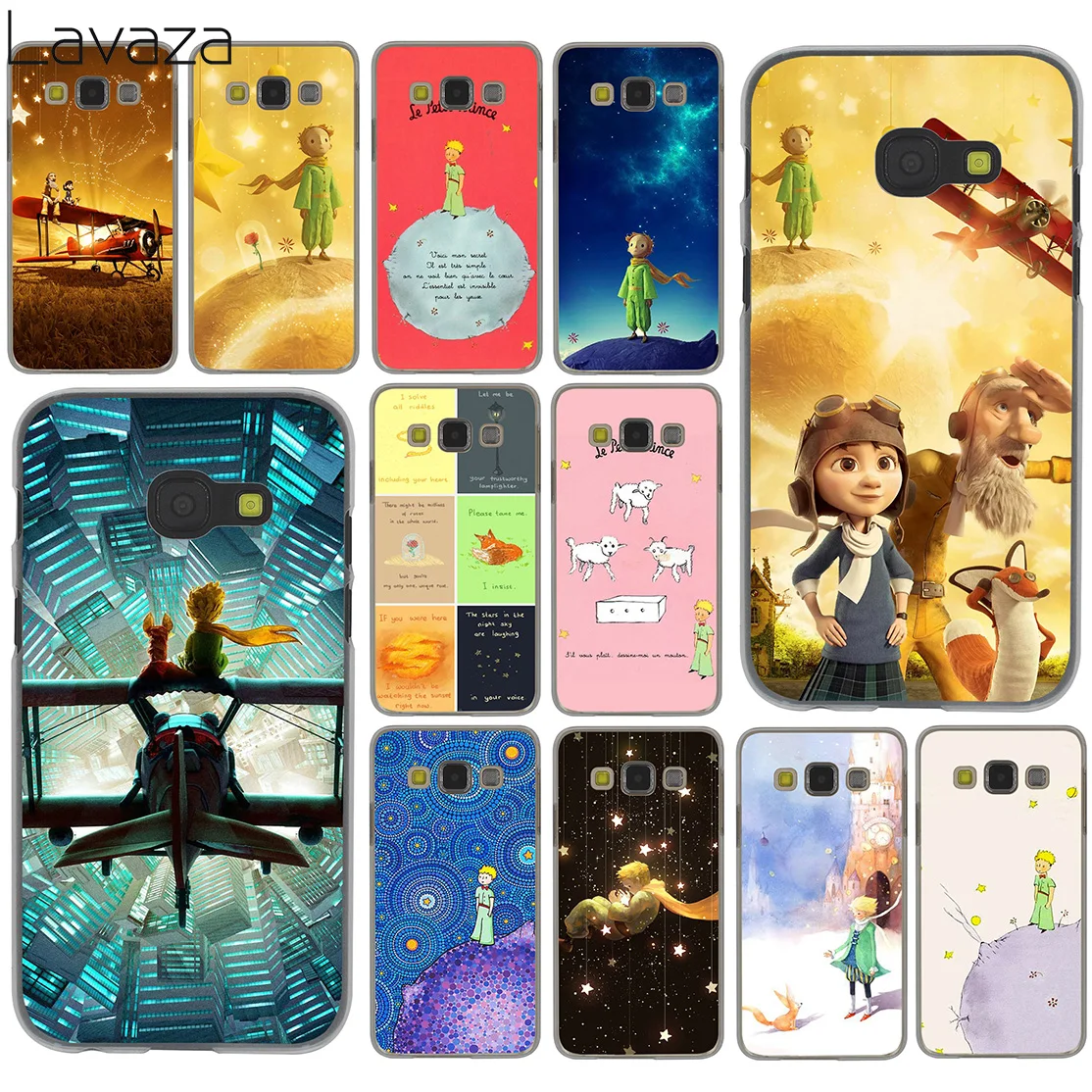 Lavaza The Little Prince fox Твердый Чехол для Samsung Galaxy Note 10 9 8 A9 A8 A7 A6 Plus 2018 A5 A3 2015 2016 2017 A2