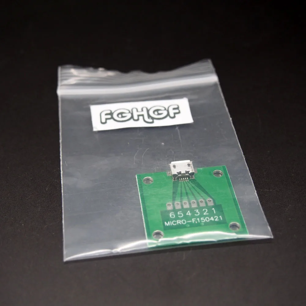 Микро USB с печатной платой гнездовой разъем тестовая плата для Эндрюса