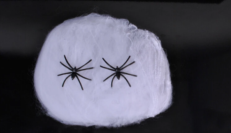 Хэллоуин дом с привидениями бар сцена КТВ декоративный реквизит паук Шелковый