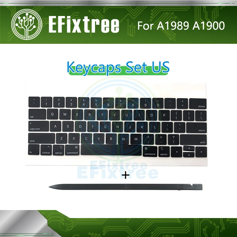 Полностью новые колпачки для клавиатуры A1989 клавиши US Macbook Pro 13 дюймов 15