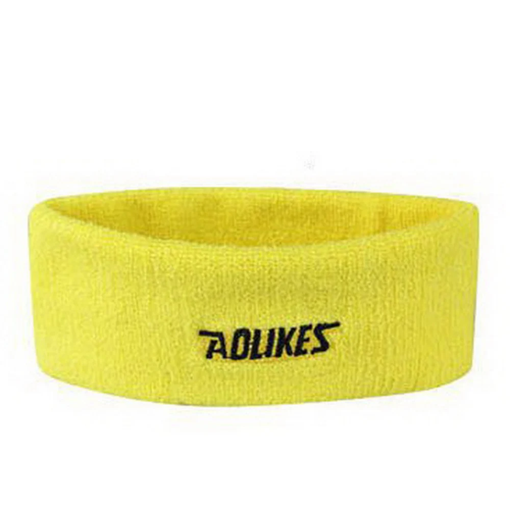 Высококачественная хлопковая повязка на голову для пота волос йоги теннисная