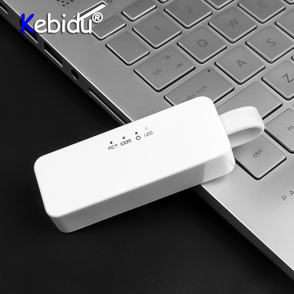 Портативный USB Ethernet адаптер 3 0 100 Мбит/с гигабитный RJ45 Lan сетевой конвертер для