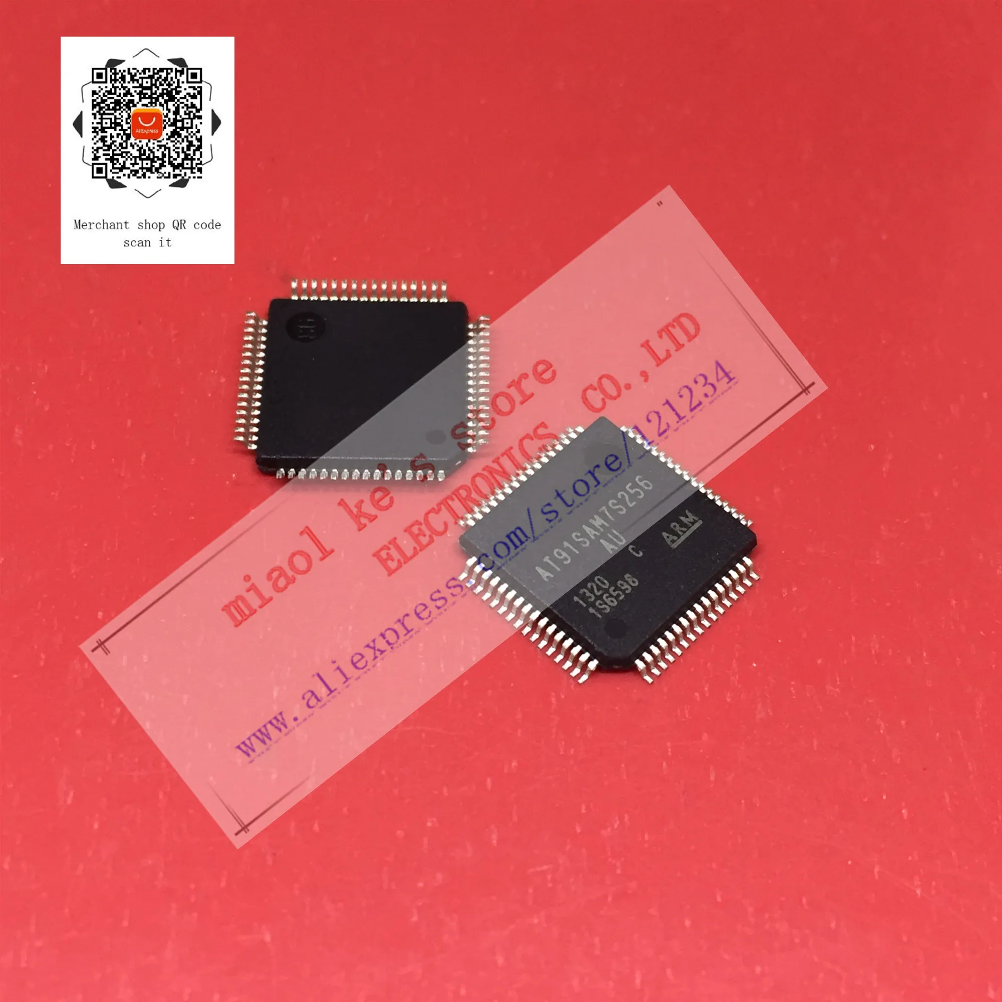 100% Новый оригинальный Φ AT91SAM7S256 AU IC MCU 32BIT 256KB(256KB x 8) FLASH 64lqfp|Интегральные схемы| |