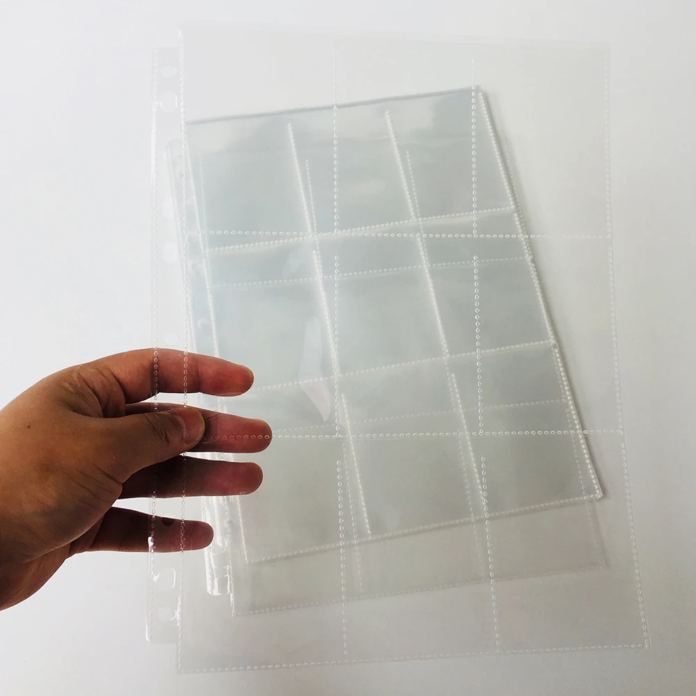 10 pages/Lot 90 Pockets Top Insert Clear Card Pages For Starndard Board Game Cards Loading Collection | Спорт и развлечения