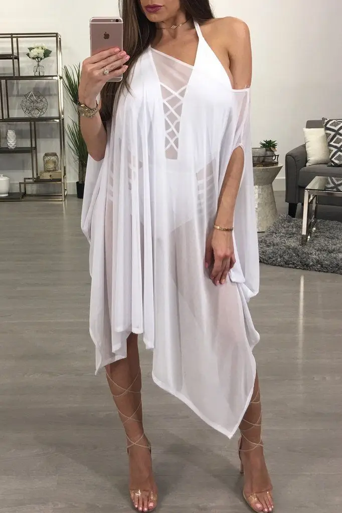 Купальник женский летний купальный костюм Кружевной крючком бикини купальник