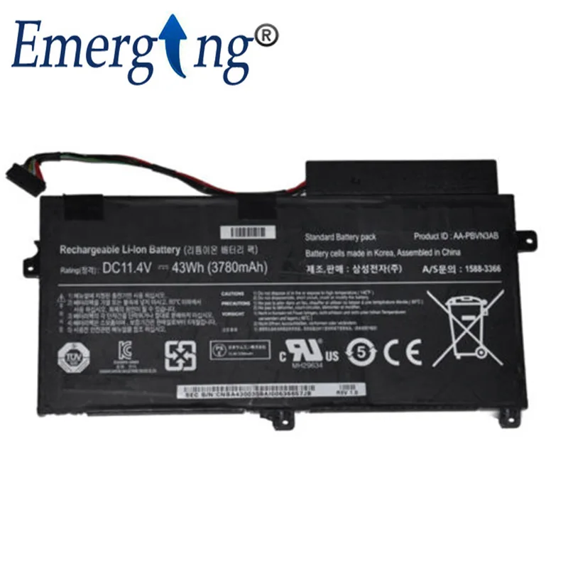 11 4 V 43WH новая Оригинальная батарея для ноутбука SAMSUNG 5 серии 510R NP470 NP470R5E|laptop battery for