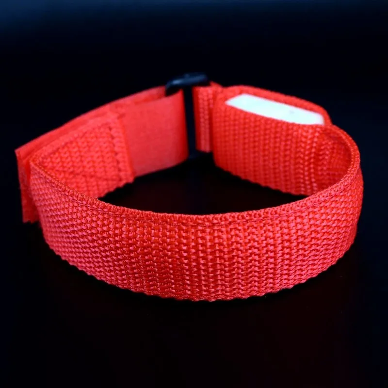 

300pcs LED bracelets flashing wrist band for event party decoration glowing bracelet running gear LED lights wrist ring