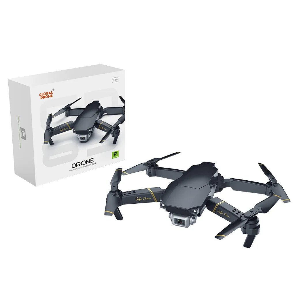 Global Drone GD89 wifi FPV 1080P HD камера складной Радиоуправляемый Дрон с режимом удержания высоты RC Квадрокоптер самолет RTF новое поступление