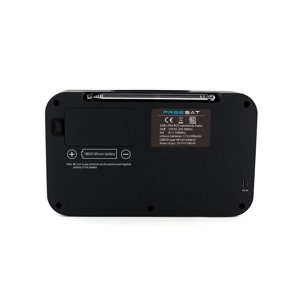 Freesat DR-103 DAB +/FM RDS диапазона волн радиоприемник 2 4 &quotTFT-LCD Цвет Дисплей цифровое