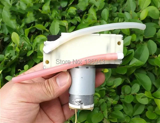 1 шт. DC12V-15V мини отрицательное давление дым всасывающий мембранный насос двуглавый вакуумный микро-насос