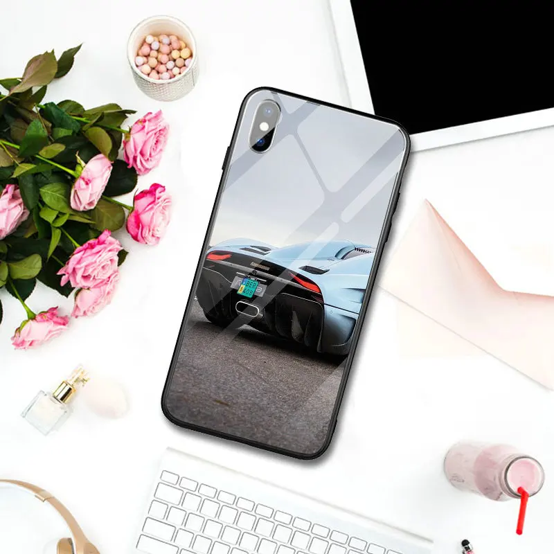 Супер автомобильный Koenigsegg Agera RS для iPhone 5 5S SE 7 8 6s Plus X XR XS Max чехлы телефонов из