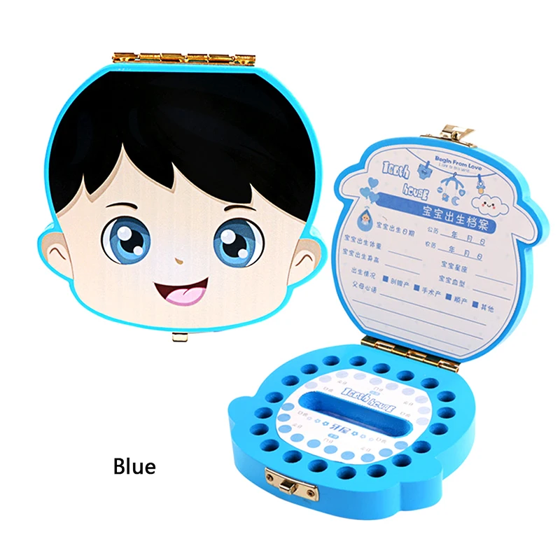 Новинка 2019 милый Практичный детский ящик для зубов органайзер молочных