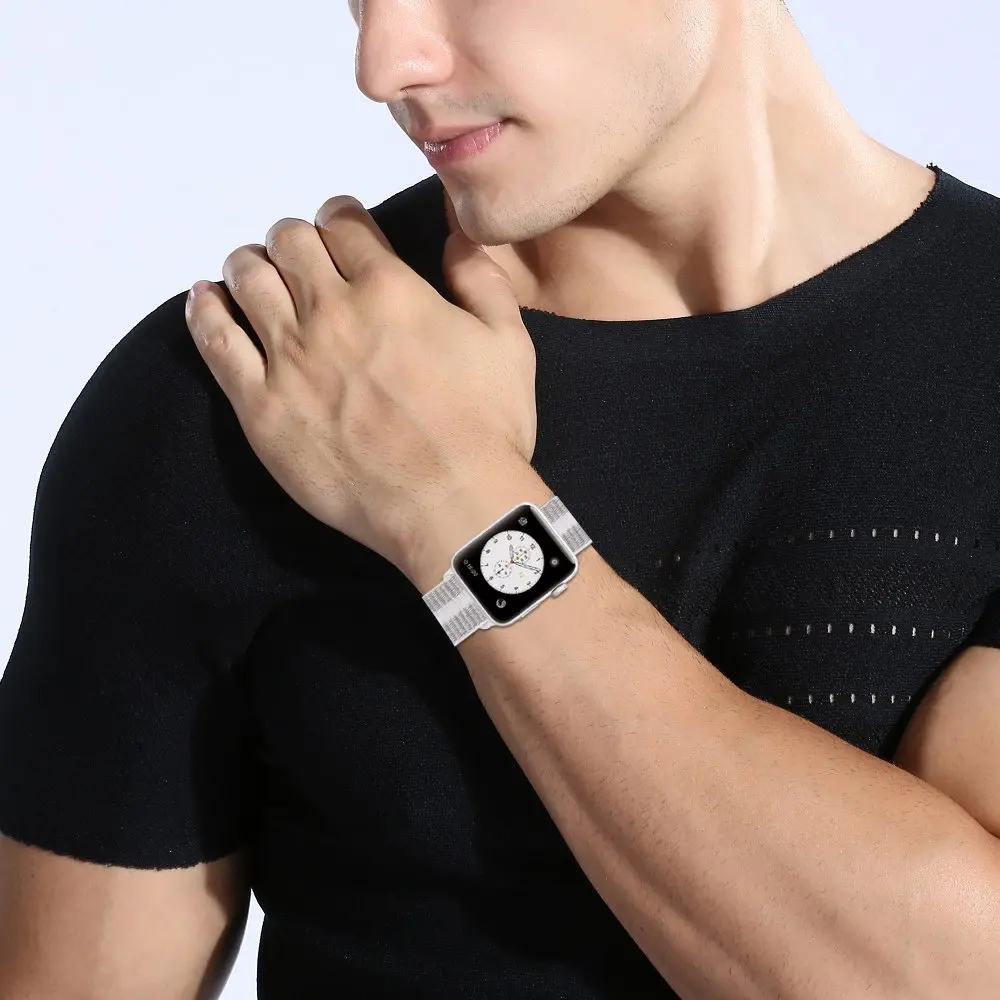 Ремешок для часов Apple Watch Series 3/2/1 38 мм 42 нейлон мягкая замена спортивный ремешок