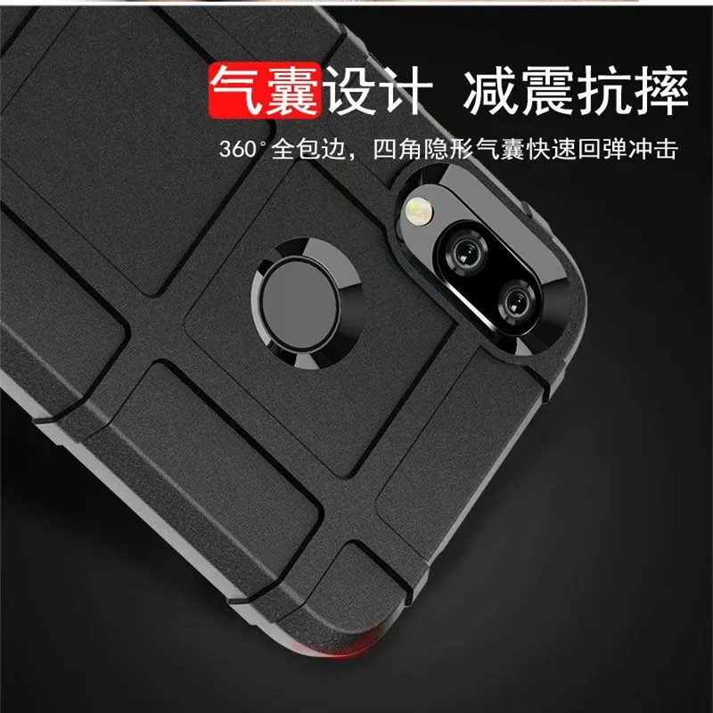 Прочный защитный противоударный чехол для Xiaomi Redmi Note 7 матовый ультратолстый 360