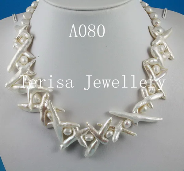 Ожерелье из натурального пресноводного жемчуга 7 30 мм 18 дюймов|fashion jewelry|jewelry