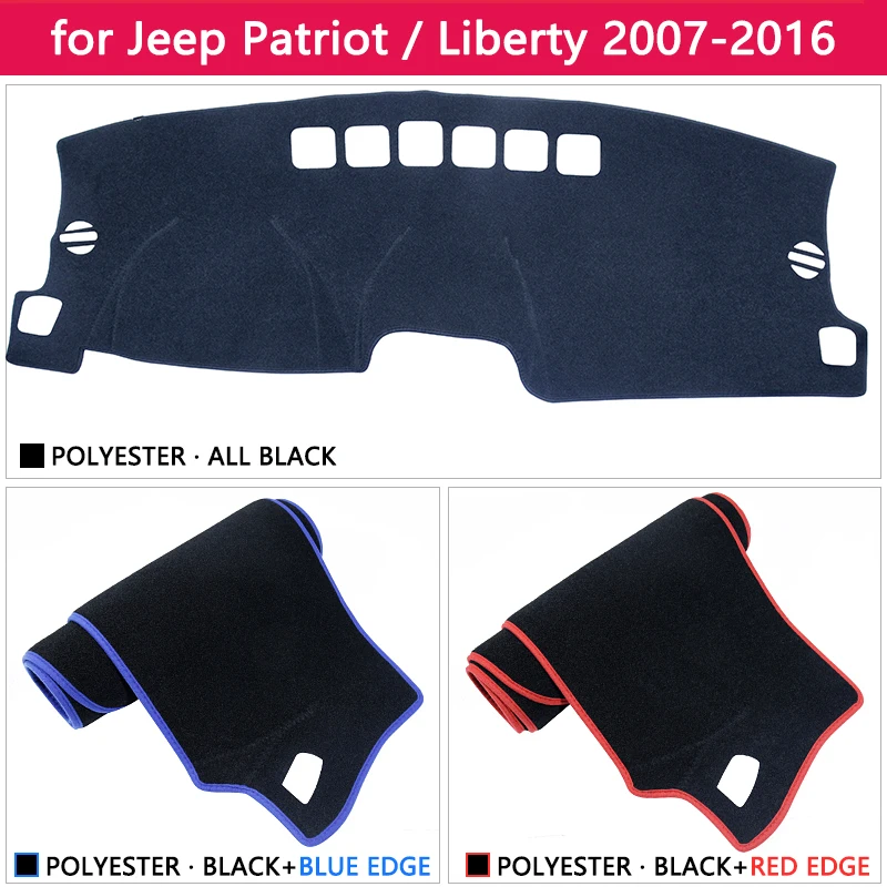 Для Jeep Patriot 2007~ Liberty Противоскользящий коврик, коврик на приборную панель Зонт приборной аксессуары 2008 2010 2011 2012 2013