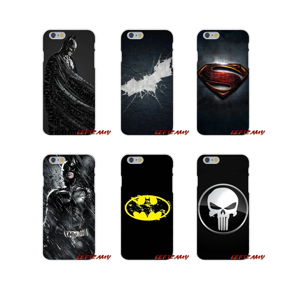 Marvel супергерой Бэтмен Каратель ТПУ прозрачный чехол сумка для Samsung Galaxy A5 A6S A7 A8 A9S