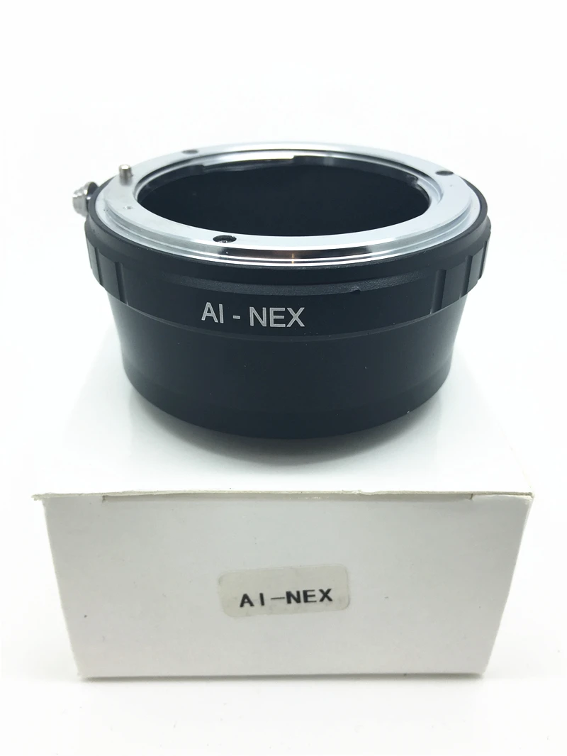 Адаптер-кольцо для объектива Nikon F AI Mount Lens to SONY NEX E Camera Adapter Ring AI-NEX 5R NEX-7 A5100 A6000 |