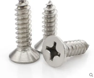 M2M2.2M2.6M3M3.5M4M5 stainless steel 316 phillips cross recessed flat head self tapping screws hardware fastners752 | Обустройство